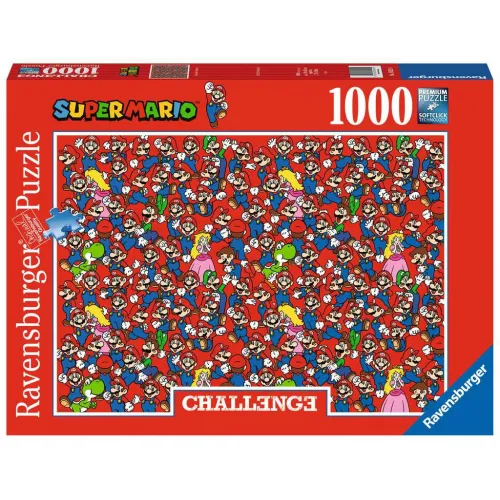 Ravensburger puzzel 1000 stukjes challenge Super Mario